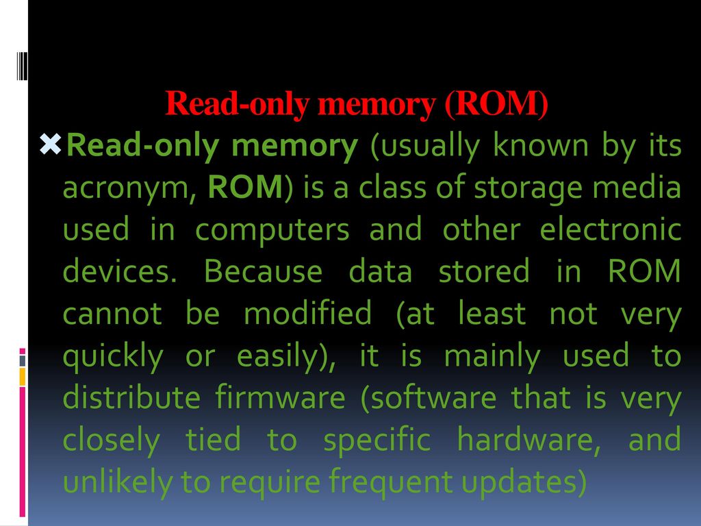 Rom memory definition best sale